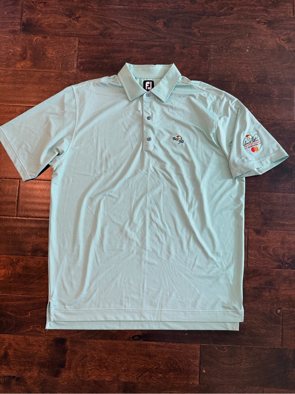 FootJoy Men’s Spring Green Short Sleeve Golf Polo